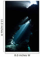 Sunlight Descends Underwater and Wall Decal Design 5