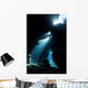 Sunlight Descends Underwater and Wall Decal Design 4