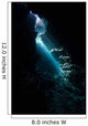 Sunlight Descends Underwater and Wall Decal Design 3