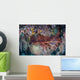 Colorful Coral Reef Grows Wall Decal Design 3