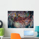 Colorful Coral Reef Grows Wall Decal Design 3