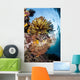 Colorful Coral Reef Grows Wall Decal Design 2