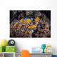 Colorful Coral Reef Grows Wall Decal Design 1