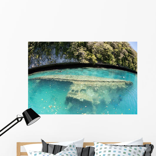 Shipwreck Now Serves as Wall Decal Design 1