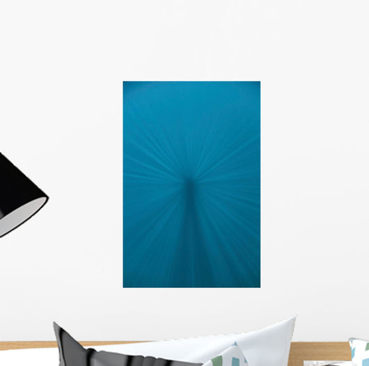 Beams Sunlight Descend into Wall Decal Design 2