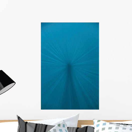 Beams Sunlight Descend into Wall Decal Design 2