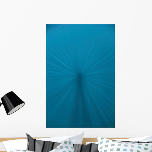 Beams Sunlight Descend into Wall Decal Design 2