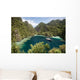 Rugged Limestone Islands Frame Wall Decal Design 2