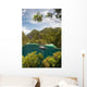Rugged Limestone Islands Frame Wall Decal Design 1