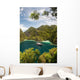 Rugged Limestone Islands Frame Wall Decal Design 1