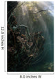 Sunlight Descends Underwater and Wall Decal Design 2