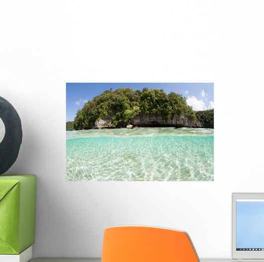 Bright Sunlight Dances across Wall Decal Design 1