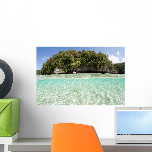 Bright Sunlight Dances across Wall Decal Design 1