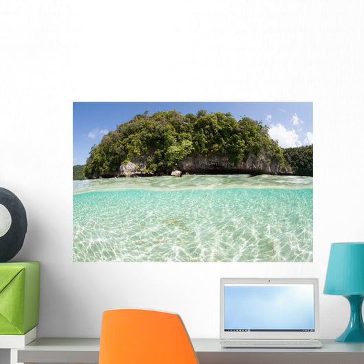 Bright Sunlight Dances across Wall Decal Design 1