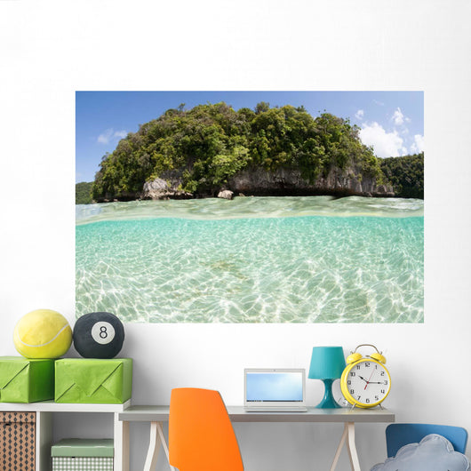 Bright Sunlight Dances across Wall Decal Design 1