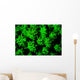 Coral Colony Fluoresces as Wall Decal