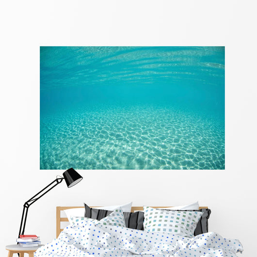 Sunlight Dances across Sandy Wall Decal Design 5