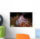 Soft Coral Crab Clings Wall Decal Design 1