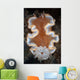 Nudibranch Crawls across Seafloor Wall Decal
