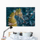 Thorny Seahorse Seafloor Lembeh Wall Decal Design 2