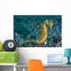 Thorny Seahorse Seafloor Lembeh Wall Decal Design 1
