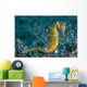 Thorny Seahorse Seafloor Lembeh Wall Decal Design 1