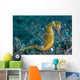 Thorny Seahorse Seafloor Lembeh Wall Decal Design 1