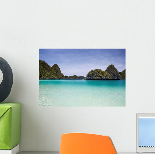 Rugged Limestone Islands Surround Wall Decal Design 6