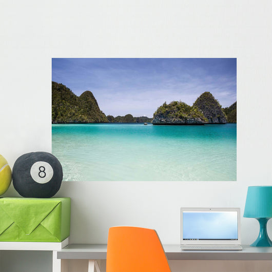 Rugged Limestone Islands Surround Wall Decal Design 6