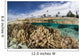 Healthy Coral Reef Grows Wall Decal Design 13