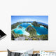 Rugged Limestone Islands Surround Wall Decal Design 5
