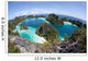 Rugged Limestone Islands Surround Wall Decal Design 4
