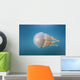 Golden Jellyfish Raja Ampat Wall Decal Design 1