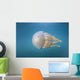 Golden Jellyfish Raja Ampat Wall Decal Design 1
