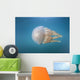 Golden Jellyfish Raja Ampat Wall Decal Design 1