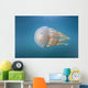Golden Jellyfish Raja Ampat Wall Decal Design 1