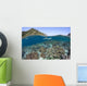 Snorkeler Explores Shallow Lagoon Wall Decal Design 1