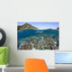 Snorkeler Explores Shallow Lagoon Wall Decal Design 1