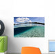 Sunlight Dances across Sandy Wall Decal Design 4