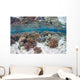 Healthy and Diverse Coral Wall Decal Design 2