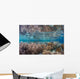 Healthy and Diverse Coral Wall Decal Design 1