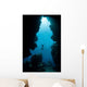 Sunlight Descends Underwater and Wall Decal Design 1