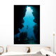 Sunlight Descends Underwater and Wall Decal Design 1
