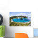 Rugged Limestone Islands Surround Wall Decal Design 1