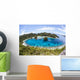 Rugged Limestone Islands Surround Wall Decal Design 1