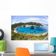Rugged Limestone Islands Surround Wall Decal Design 1