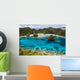 Indonesian Pinisi Schooner Lagoon Wall Decal