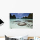 Limestone Islands Surround Corals Wall Decal Design 3
