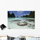 Limestone Islands Surround Corals Wall Decal Design 3