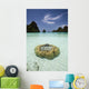 Limestone Islands Surround Corals Wall Decal Design 2